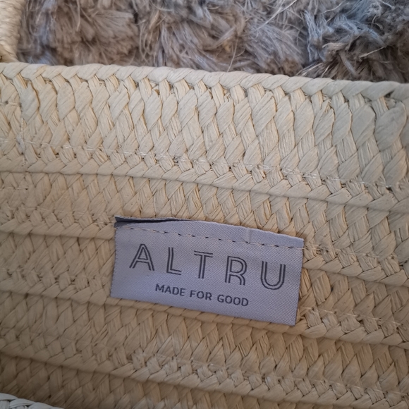 Altru straw tote bag - Picture 4 of 5